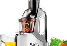SKG Slow Masticating Juicer