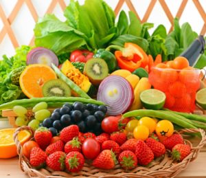 photo of mixed vegetables and fruits