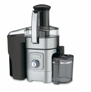 photo of silver cuisinart juicer